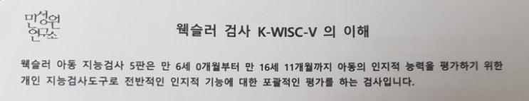 맞벌이부부의 초등학생 사교육비 공유 (4인가족) + 웩슬러검사 5판 컨설팅후기