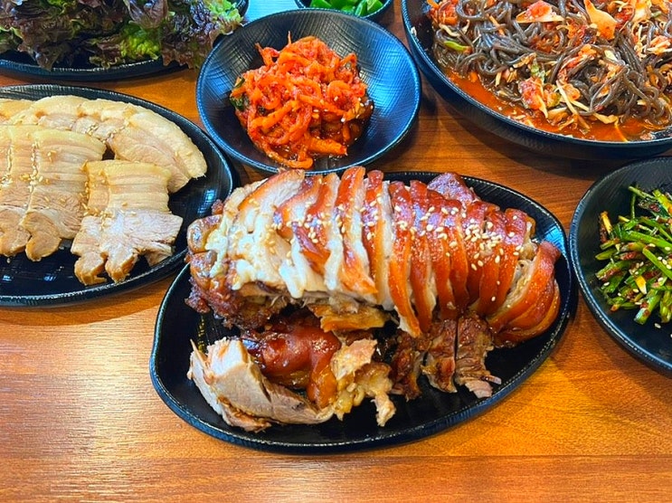  의정부 회룡역 보쌈맛집 이장군족발 ㅣ 막국수와 파전이 공짜 ㅣ 야식 추천