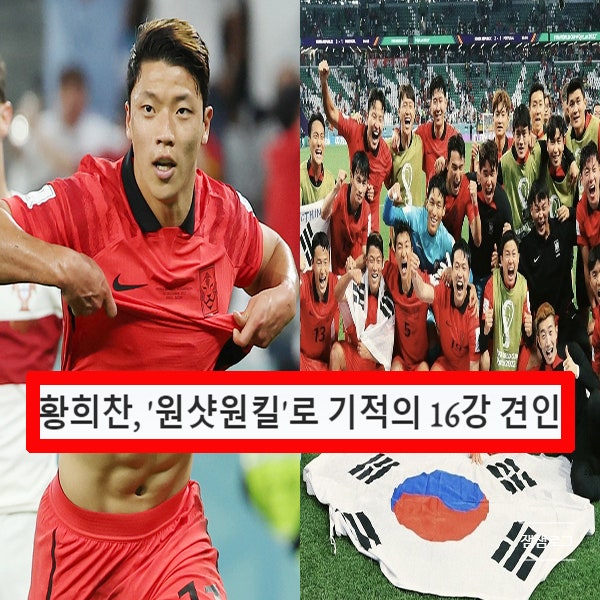  대한민국 16강 진출 브라질 카타르 월드컵 경기 일정 포상금