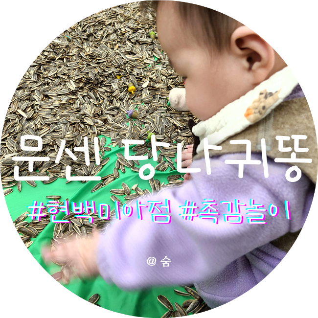 핫한 현백 미아점 문센 동화촉감놀이 당나귀똥 원데이클래스 후기