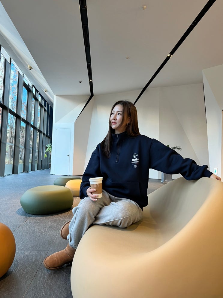 따뜻한 기모 하프집업 맨투맨, 로아드로아 스웻셔츠로 겨울코디 고민끝!