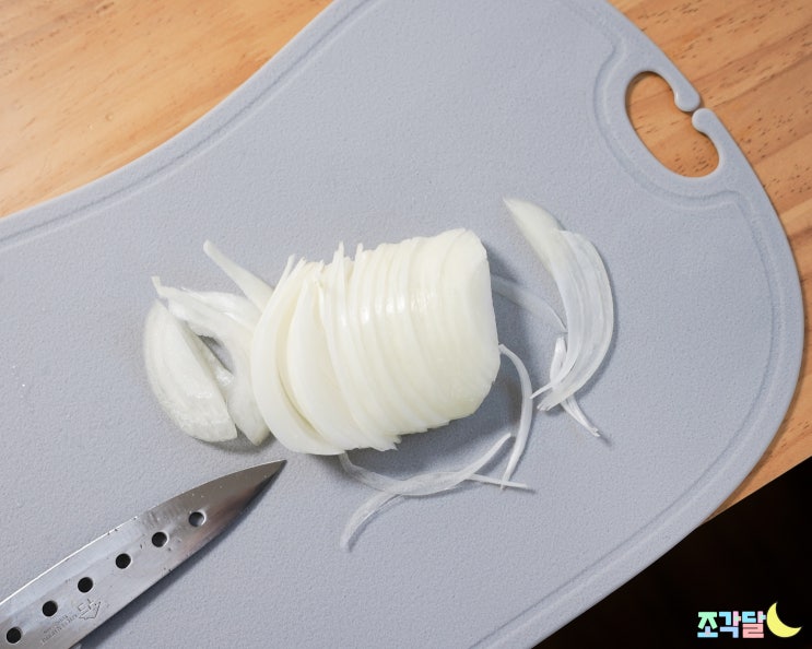  열탕소독되는 TPU 이유식 도마 이놀 안심도마 거치대 세트