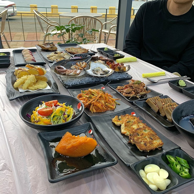  거제 일운면 맛집 회랑구이랑, 바다를 보며 먹을 수 있는 횟집