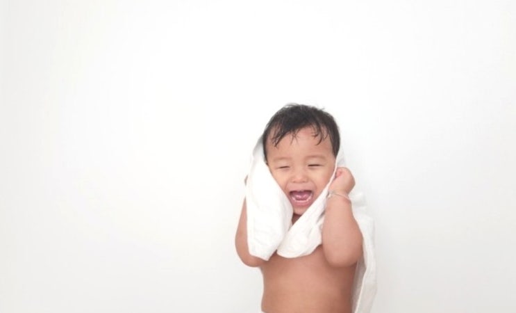  아이 있는 집 먼지 없는 순면수건으로 카페 목화 이사 첫날 소창 수건 사용해 봤어요