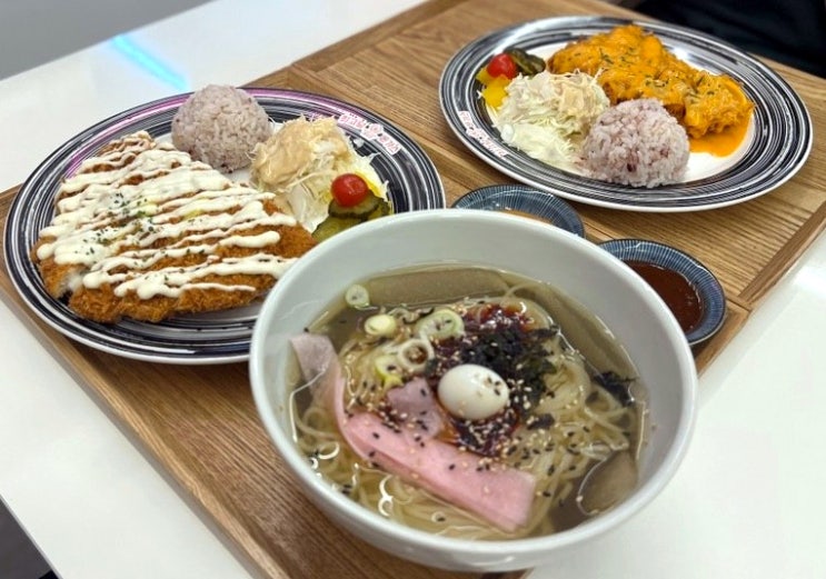  미사역 로제돈가스 맛집 최고당돈가스 하남미사점 냉쫄면