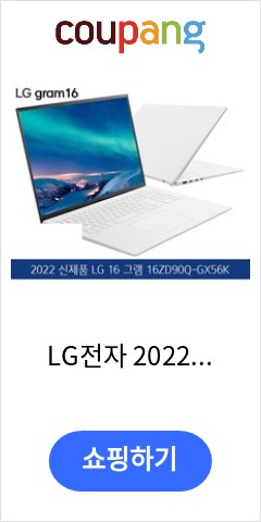  16ZD90Q-GX56K LG전자 2022 그램  256GB  스노우화이트 코어i5 16GB WIN11 Home 이가격에 다시는 못살껄