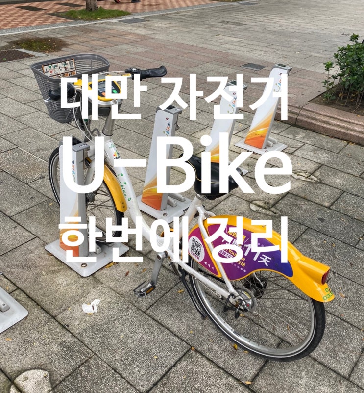  대만 자전거 타고 대만여행 즐기기 (a.k.a 유바이크)