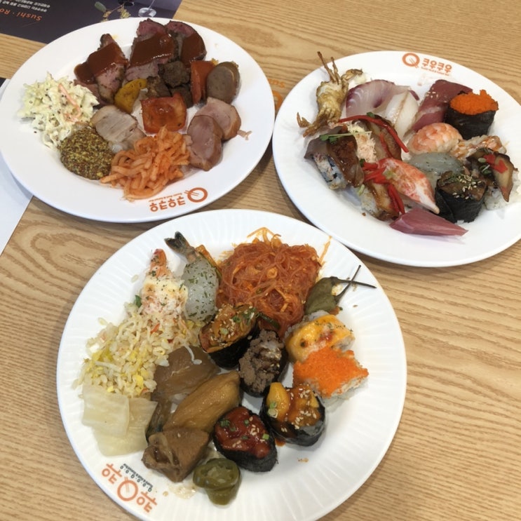  인천논현동맛집 쿠우쿠우 초밥뷔페 무한리필 추천해요