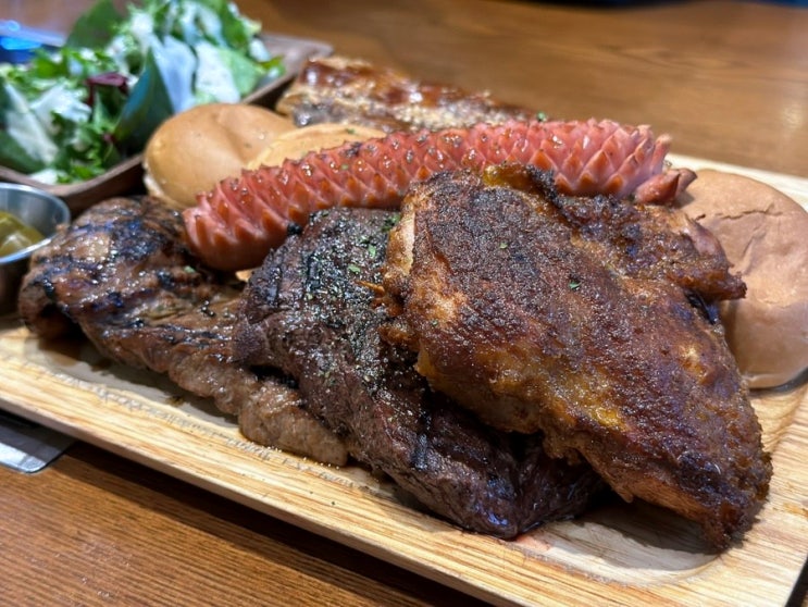  마곡나루 꼼떼바베큐 마곡점 끝도 없이 먹고 싶은 BBQ 샌드위치