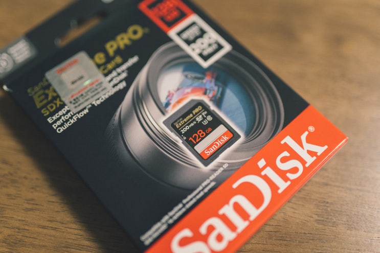 DSLR 미러리스 카메라 SD카드 샌디스크 익스트림프로 128GB 후기