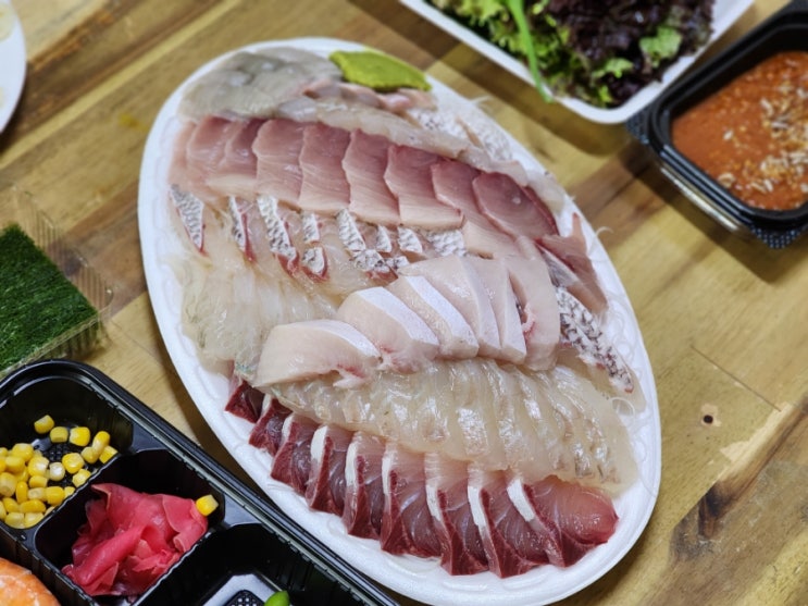  대방어철이 돌아왔네요 대방어맛집 추천 (내돈내산) 구리수산시장 풍양수산 feat. 인어교주해적단 어플
