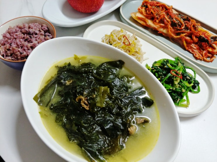  임당식단 산모미역 복미역