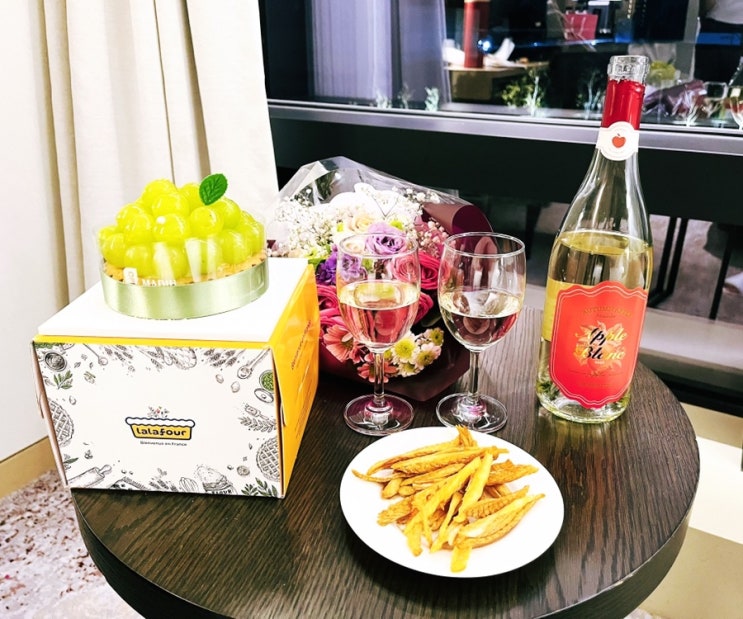  크리스마스 와인으로 어울리는 맛있는 와인추천 과실주 애플블랑