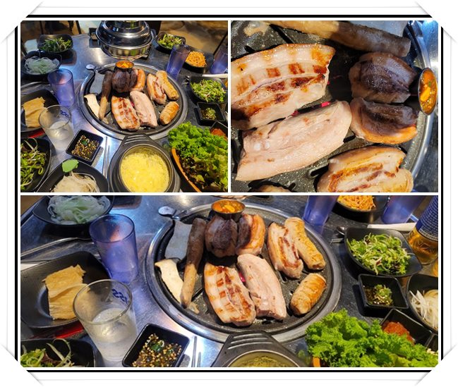  경남 시천면 덕산 맛집: 산엔돈의 오겹살, 막창 숯불구이