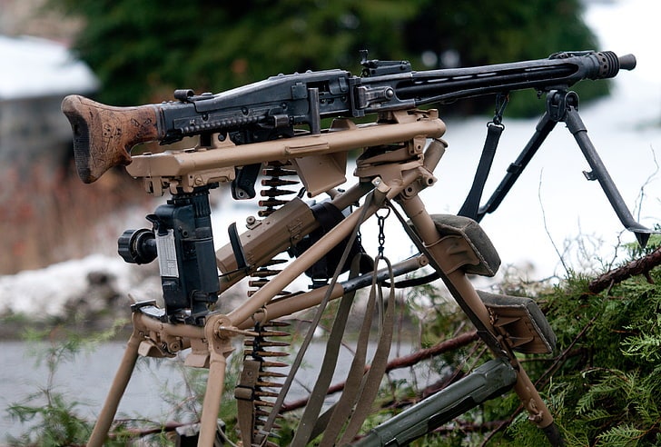 멈출 수 없는 "저세상" 편안함 " Maschinen Gewehr 42 / MG42 다목적 기관총"