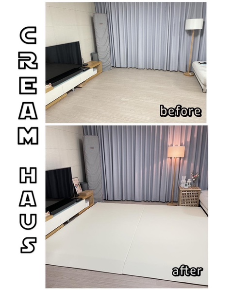  크림하우스 프리그라운드 폴더매트 선택한 이유(내돈내산후기)