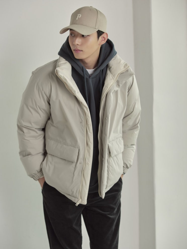  겨울패딩추천 폴햄 알레스카 구스다운 데일리룩