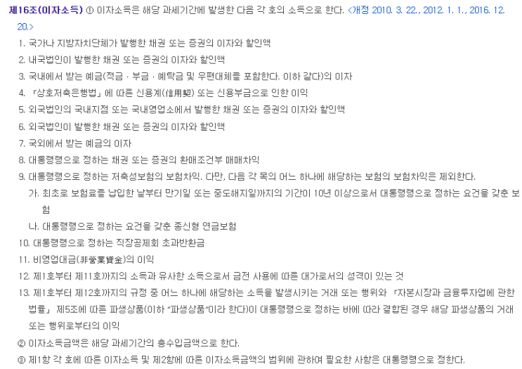  [사업자] 정기예금으로 이자소득이 생겼는데 종합소득세 신고를 해야 할까?