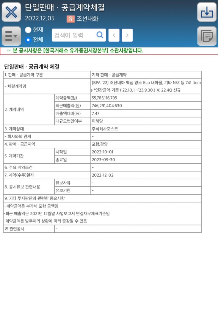  조선내화