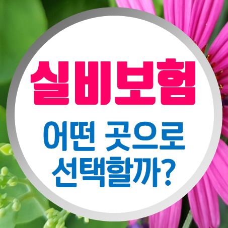  30대실비보험 어떤 곳으로 선택해야 할까?