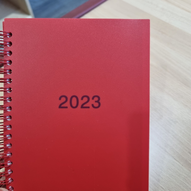 2023 다이어리 무인양품 먼슬리 위클리 노트 구입. 2023 다이어리 무인양품 먼슬리 위클리 노트 구입.