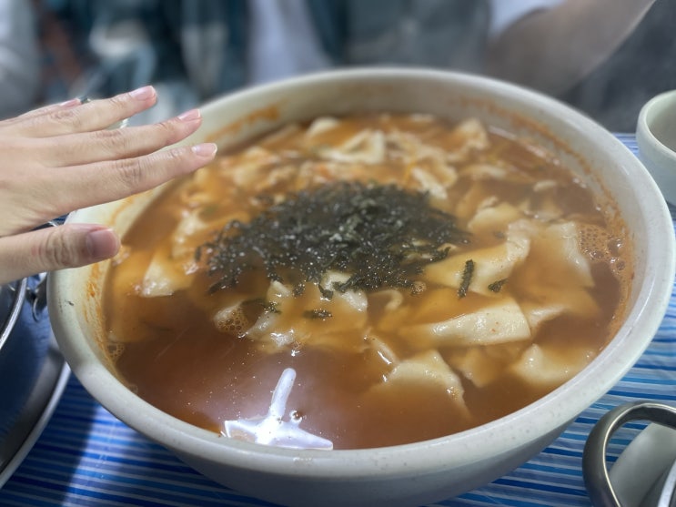 강화도 맛집 강화 손칼국수 본점 가성비맛집 양대박이에요