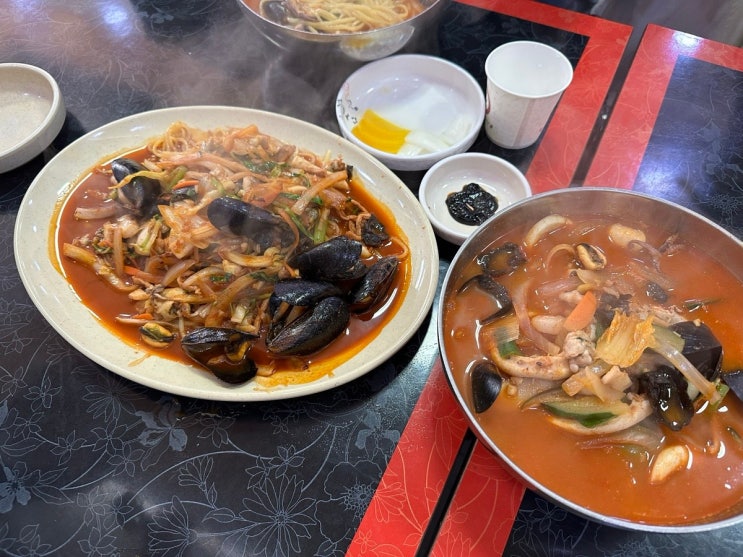  구미 송정동 중화요리 짬뽕 야끼우동 맛집 만리궁 후기 (내돈내산)
