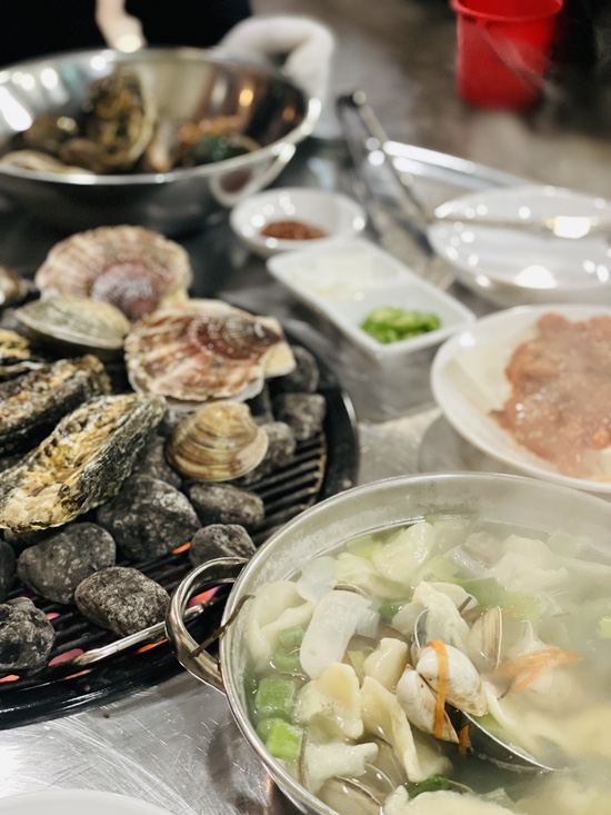  교대맛집 교대 맥반석 조개구이 / 도심 한복판에서 먹는 서울조개구이맛집