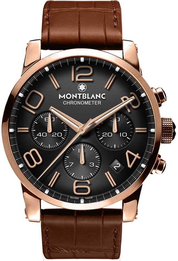  몽블랑 타임워커 갤럭시 워치페이스 Montblanc Timewalker Chronograph Custom 공유