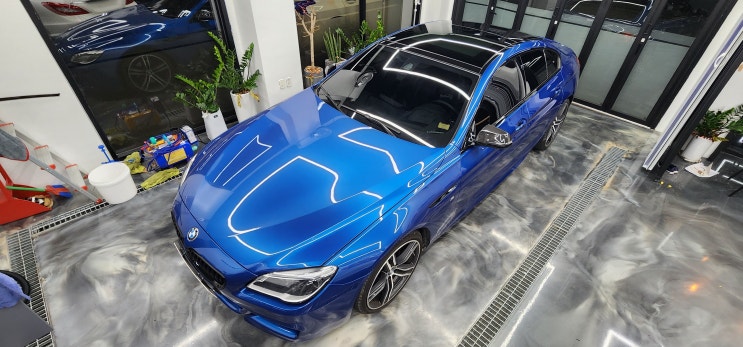 평택루프스킨 BMW640D 루프스킨 시공