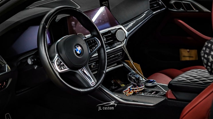 BMW 420i 실내 튜닝은 회오리 풀 커버 튜닝 하나로 완성!