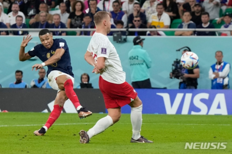 잉글랜드와 프랑스 월드컵 8강 진출(세네갈, 폴란드 탈락), 케인과 음바페