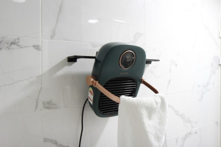 욕실 온풍기 걸어서 쓰기에도 편한 욕실히터 활용법