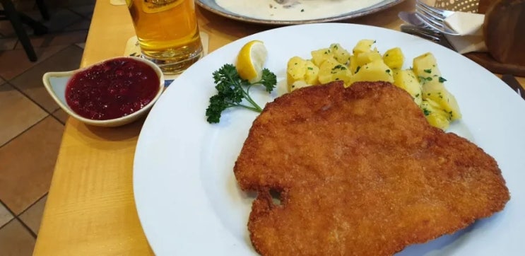  [비엔나(빈) 맛집] 우연히 들어간 슈니첼 맛집 Jonathan and Sieglinde (+ 요나단 앤 지글린데, 오스트리아 팁 문화)
