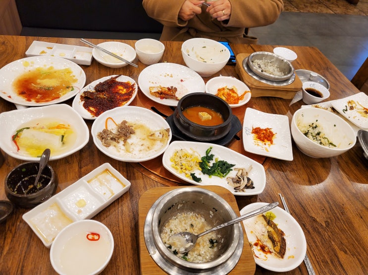  세류동 갈비맛집 석산정에서 점심 솥밥정식 먹다!