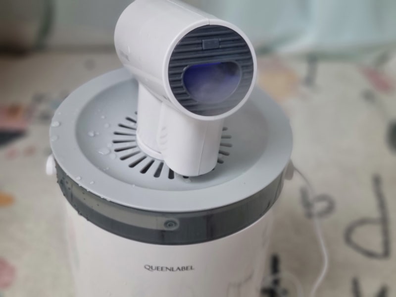 신생아 가습기 추천 회전 분사력으로 촉촉한 후기 3