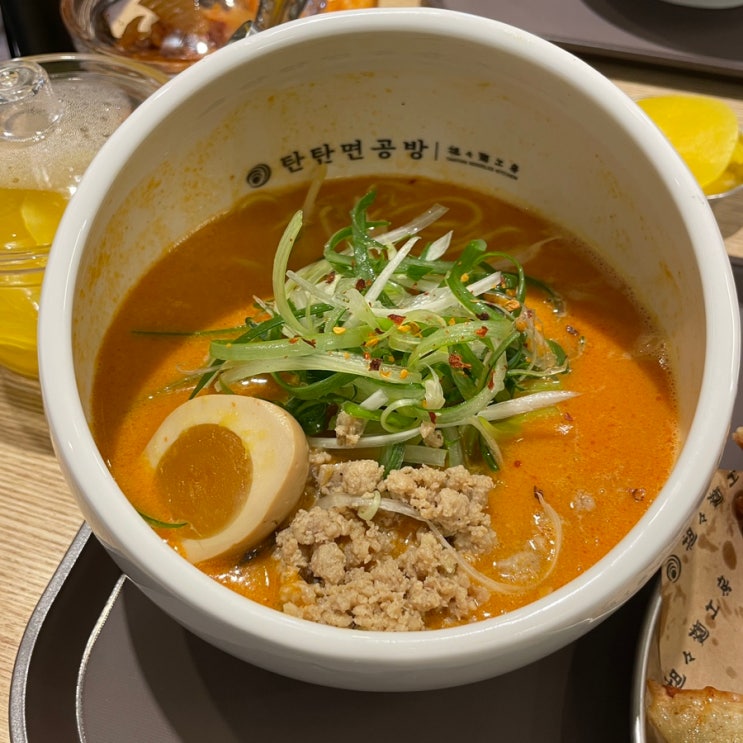  [상암] 탄탄면공방 상암점 : 땅콩소스맛이 아주 아주 진한 탄탄멘 먹어보기