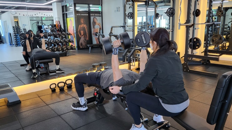  풍무동헬스장 1:1 PT전문 바라다짐 Chest workout 가슴운동
