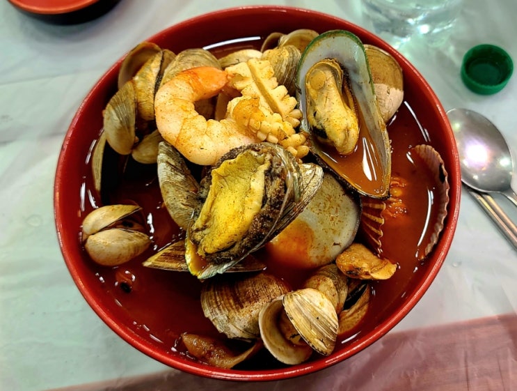  대천맛집 대천해수욕장에 위치한 조개탑 쌓은 삼춘짬뽕
