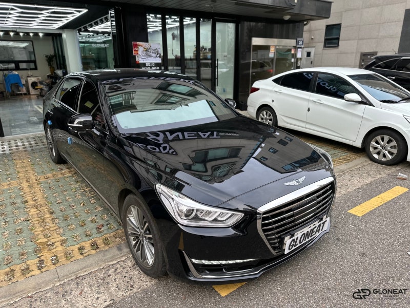 인천 서구 / 썬팅 / 인천서구 제네시스EQ900 글라스틴트 선셋 썬팅 후기 / 제네시스 / EQ900