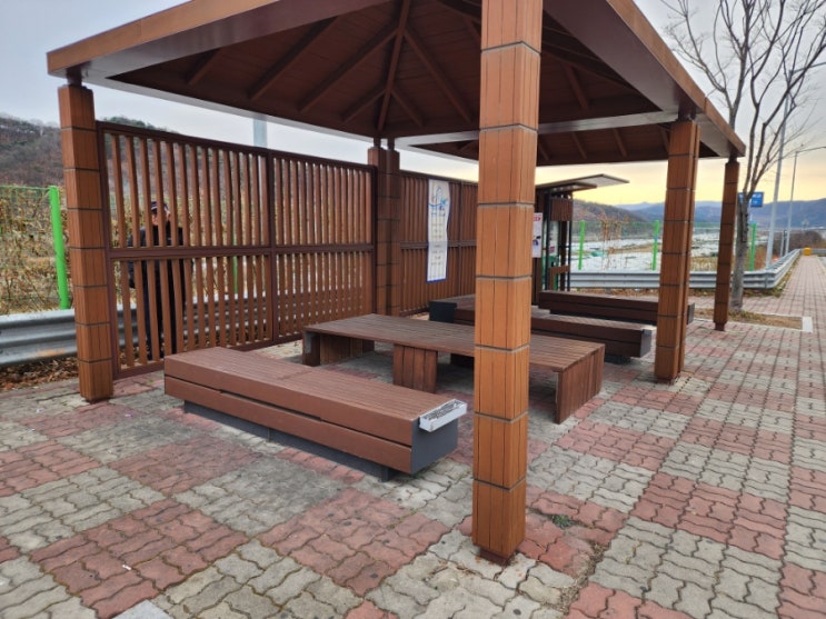  경부고속도로 서울방향 지천 졸음쉼터