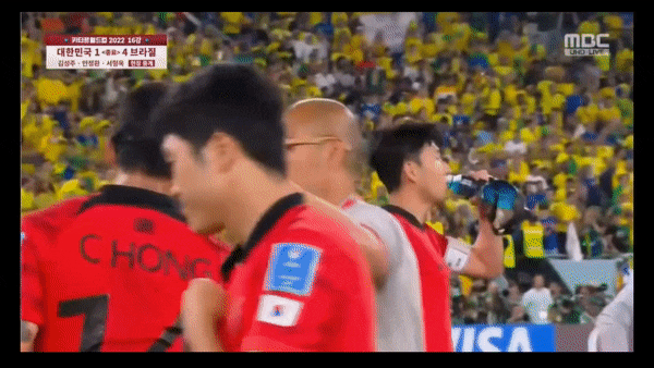2022 카타르월드컵 16강전, 대한민국 : 브라질 12월 6일