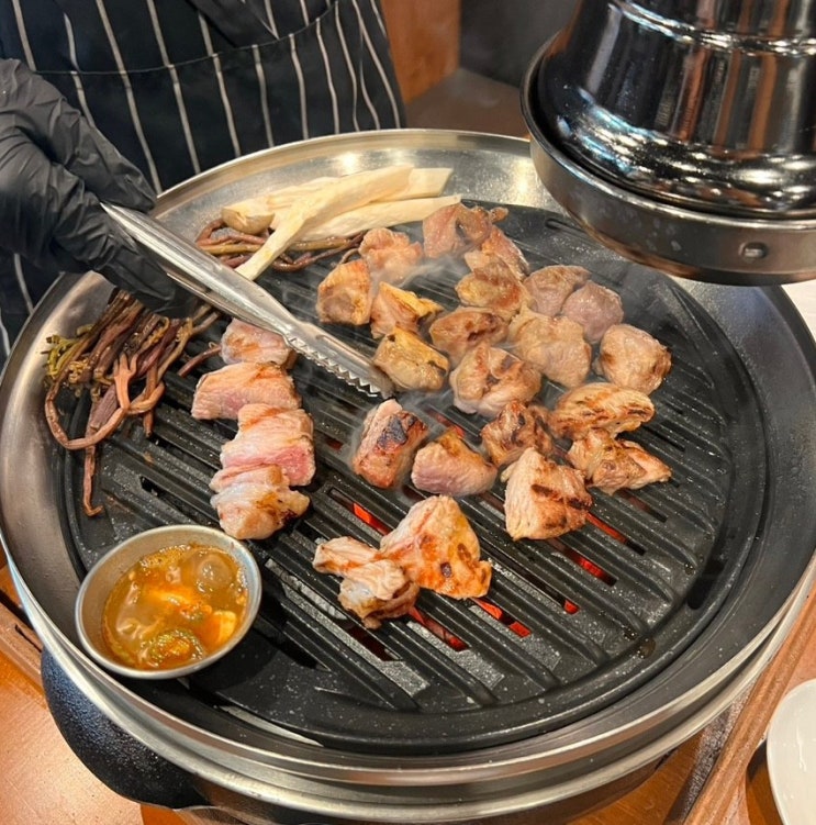 부천 신중동 맛집 소문이 자자한 고반식당 단체회식 삼겹살 추천