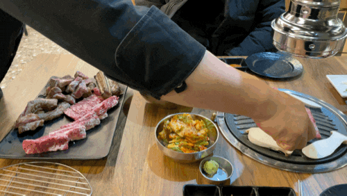  송도 소고기 맛집 : 휴그릴 , 주차가능 단체모임 하기 좋은 송도유원지 맛집 구송도 맛집 , 야외 루프탑 바베큐 가능