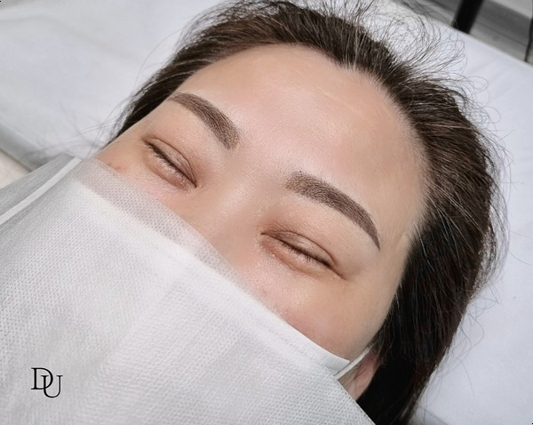 상무지구눈썹문신 잘 됐어요~