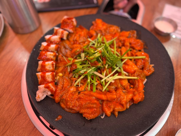  동탄 쭈꾸미 맛집 | 쭈꾸미도사 동탄점에서 대창쭈꾸미