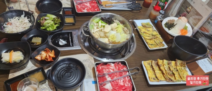  경남 골프존카운티사천cc 맛집, 라운딩후 저녁식사(진주냉면산홍본점) 2022년 12월초