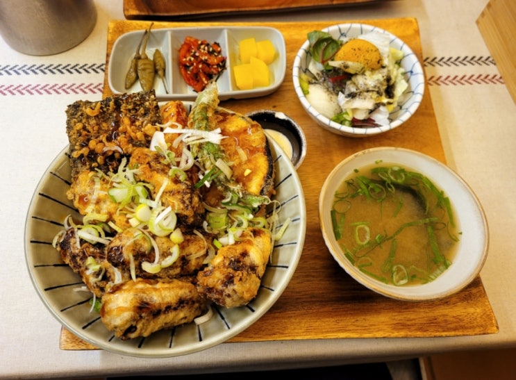  모란역 데이트하기 좋았던 숨은 텐동 맛집 토부덮밥