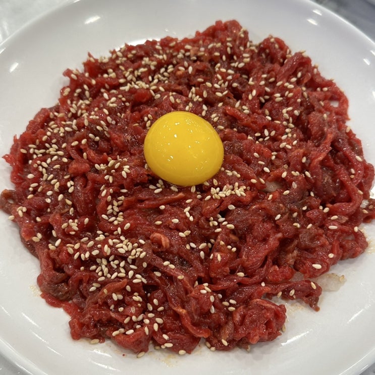  종로5가 육회 모둠전 막걸리 맛집 창신육회 4호점