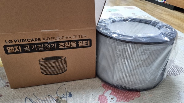  [리뷰] LG 퓨리케어 360 공기청정기_AS161DAW - 필터 자가 교체기 및 필터 구매 팁